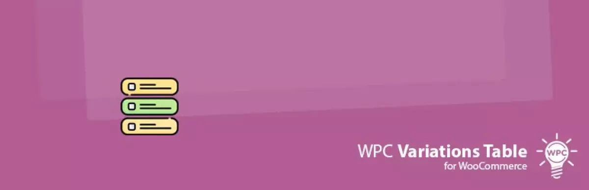 WPC Variations Table for WooCommerce