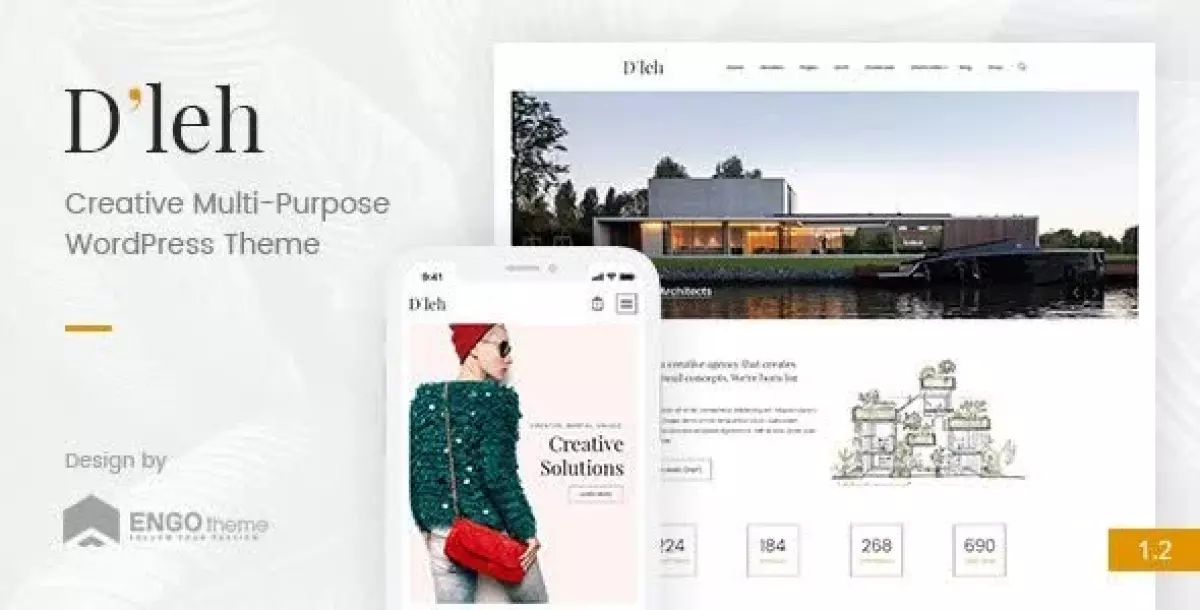 D'leh - Creative Multi-Purpose WordPress Theme