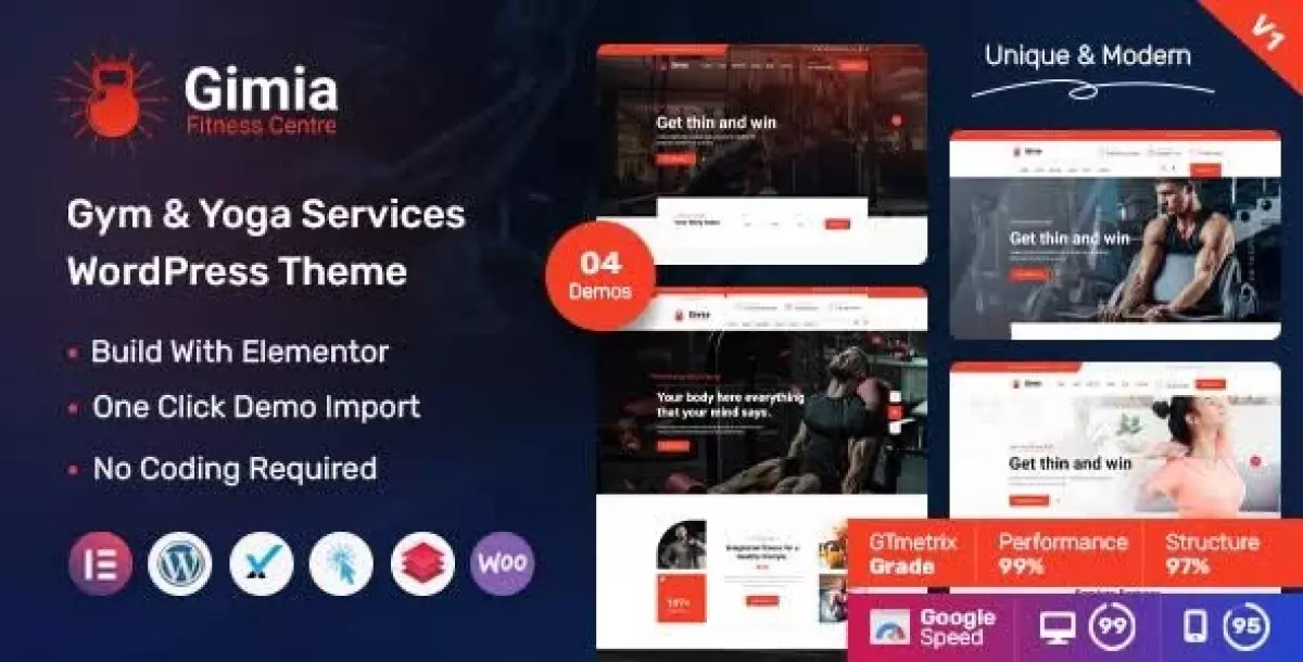 [WISH] Gimia - Gym &amp; Yoga Services WordPress