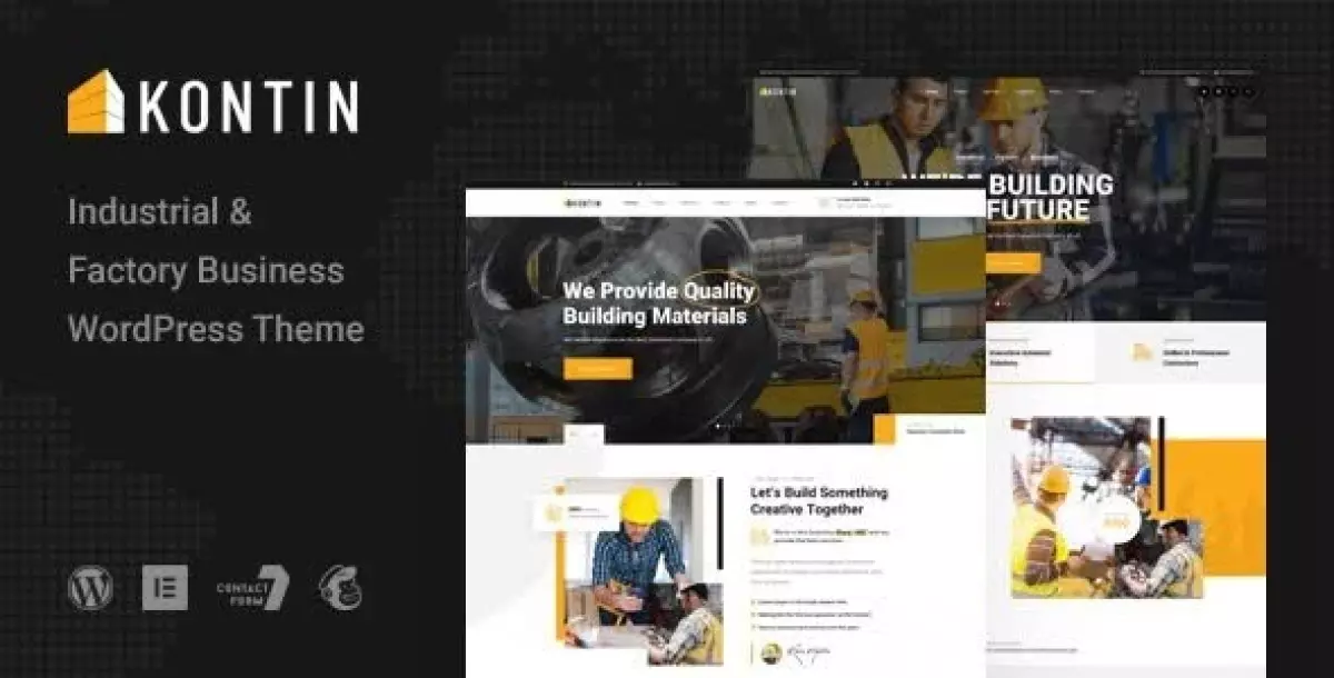 [WISH] Kontin - Industrial &amp; Factory WordPress