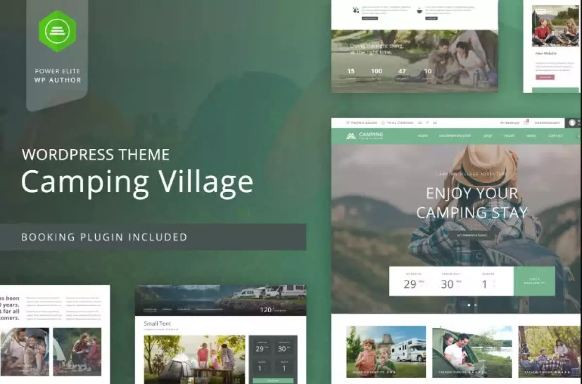 Camping WordPress Theme