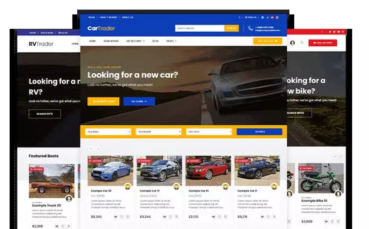 PremiumPress Car Dealer Theme