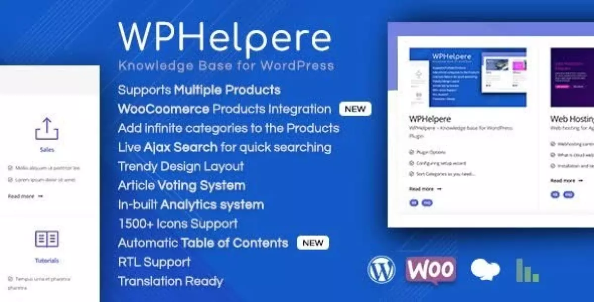 [WISH] WPHelpere Knowledge Base for WordPress