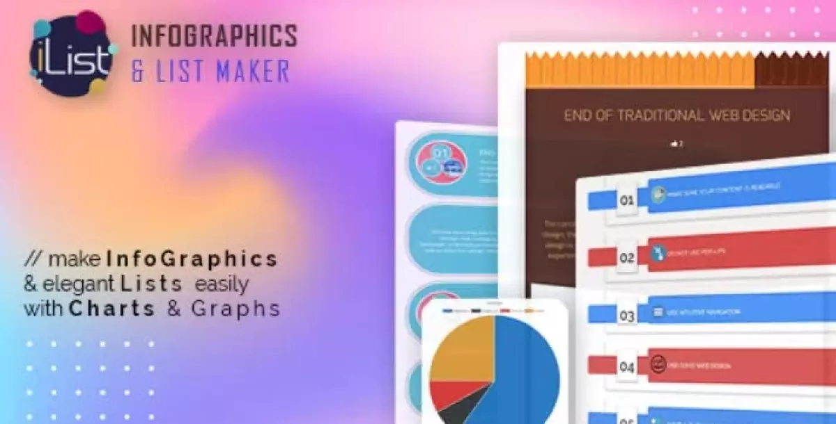 AI Infographic Maker - iList Pro with OpenAI ChatGPT