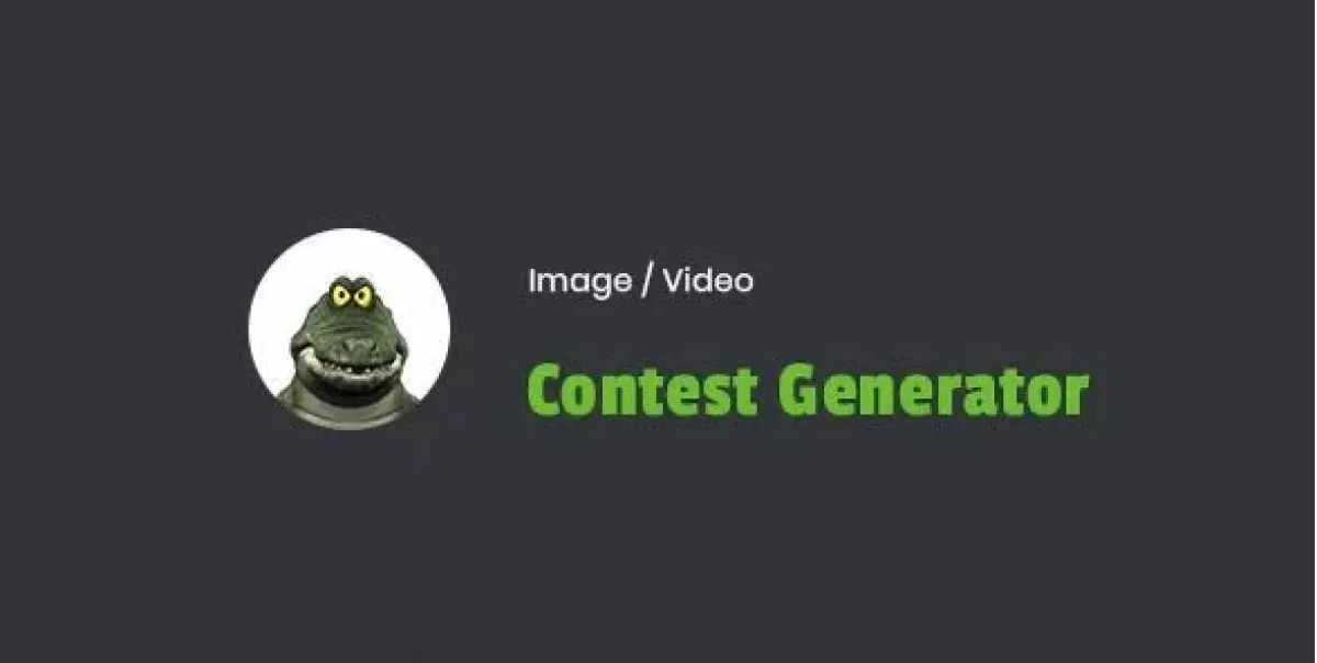 Image / Video Contest Generator Wordpress Plugin