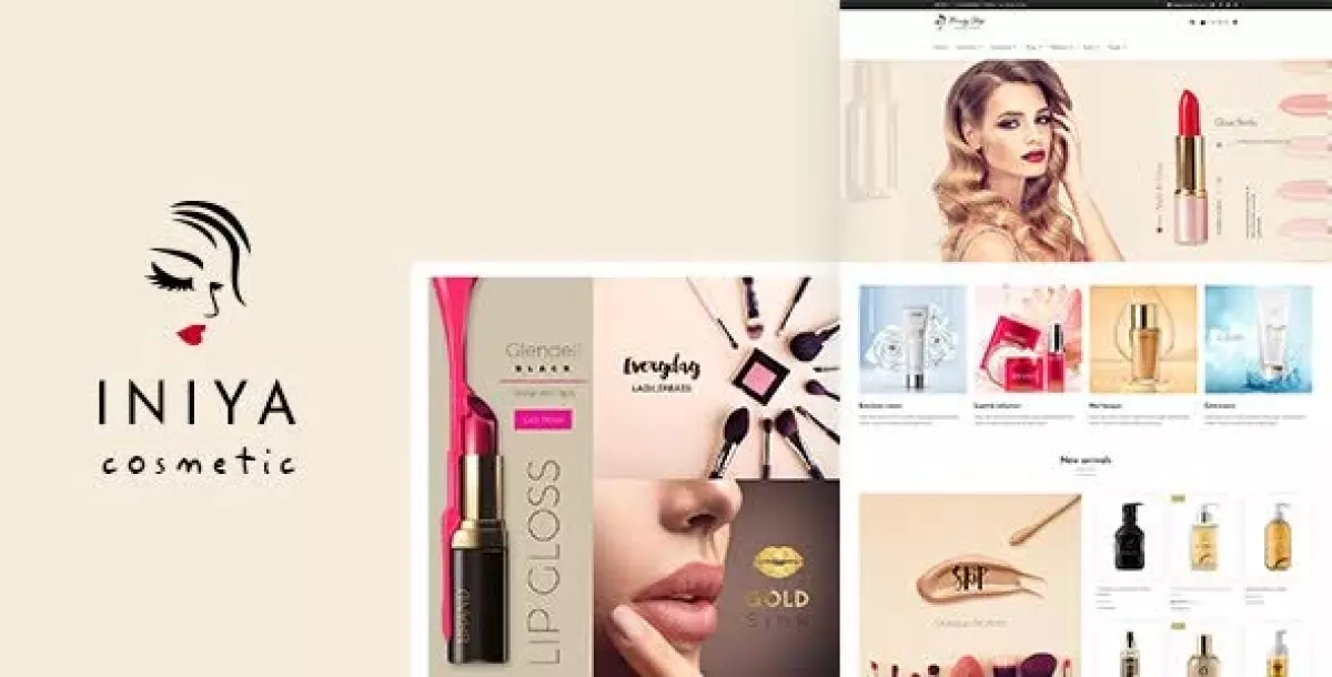 Iniya - Beauty Store, Cosmetic Theme 2.5