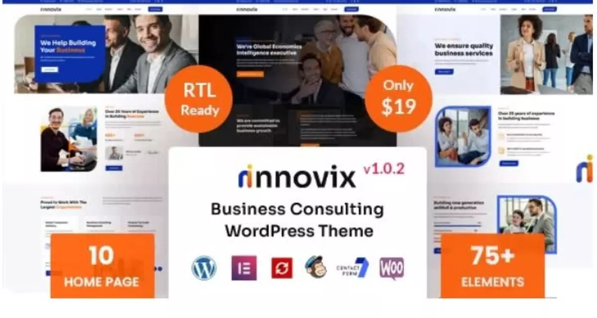 Innovix - Business Consulting WordPress Theme 1.0.5 