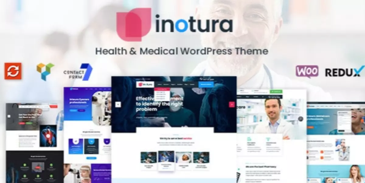 Inotura  – Health &amp; Medical WordPress Theme