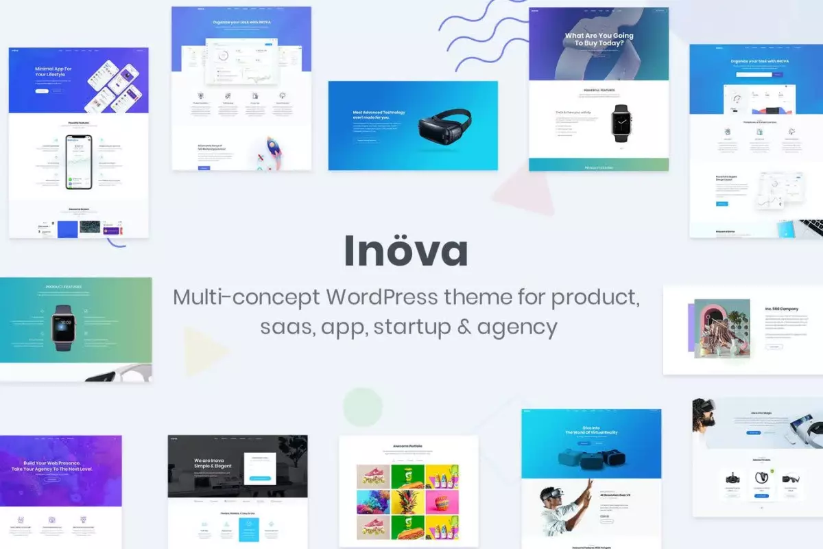 Inova - Multipurpose WordPress Theme For Startups & Agencies 3.6.0