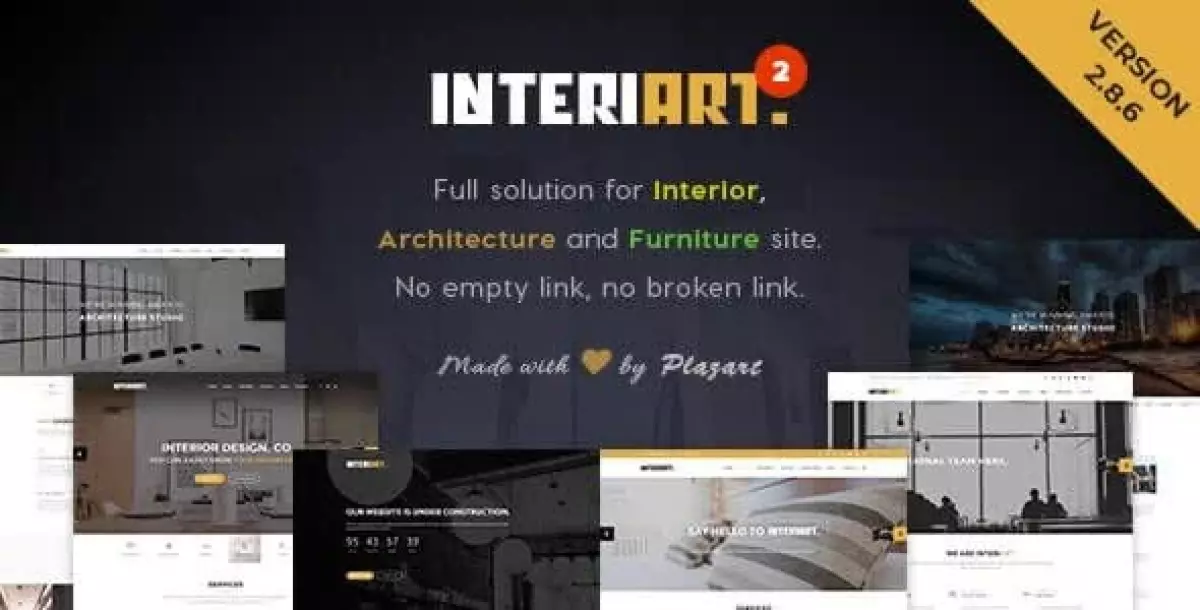 InteriArt - Furniture & Interior WordPress Theme