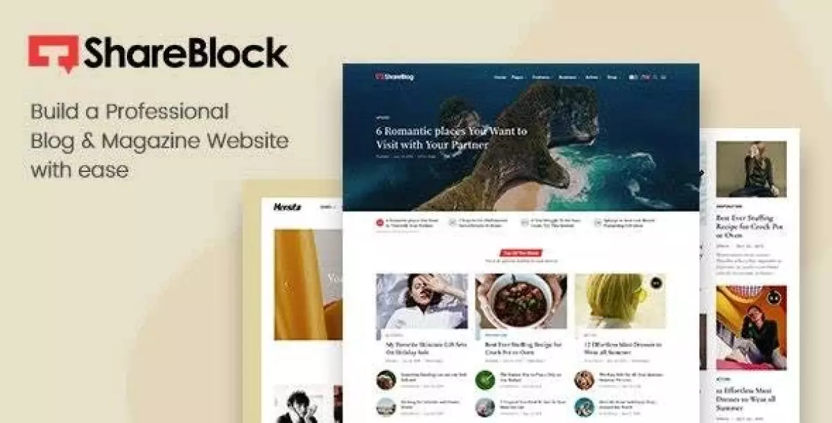 [WISH] ShareBlock - Magazine &amp; Blog WordPress