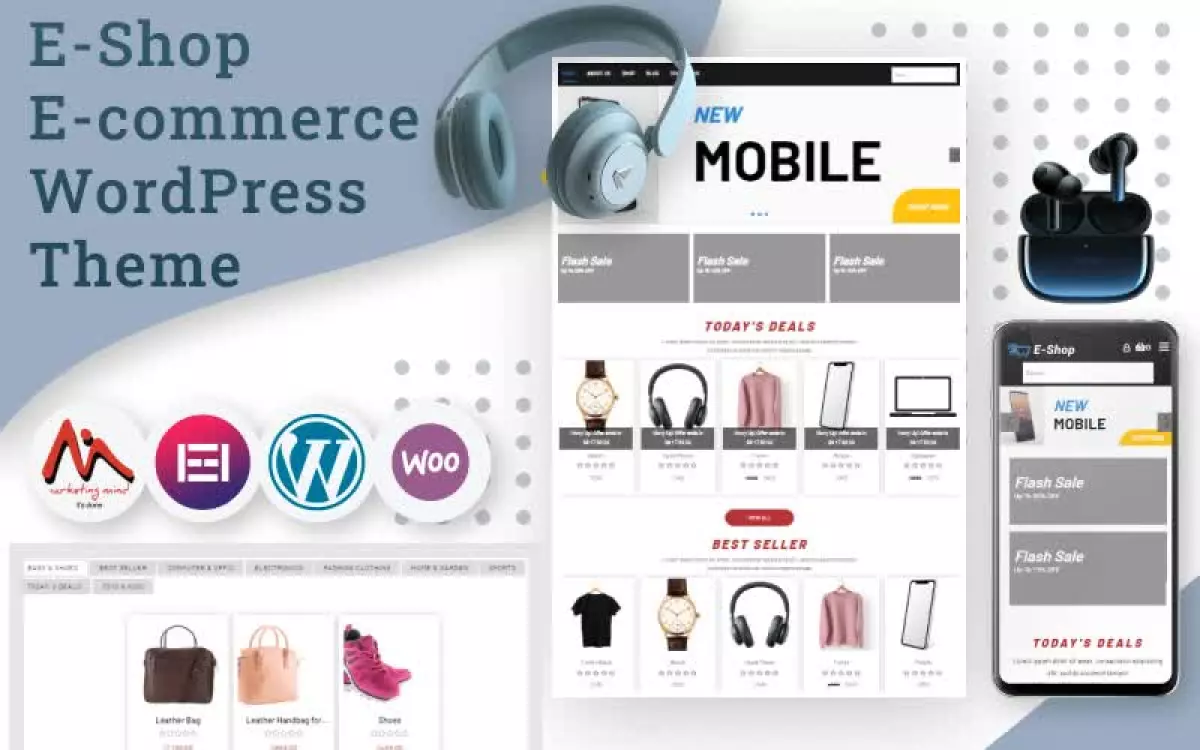 E-Shop E-commerce WordPress Theme