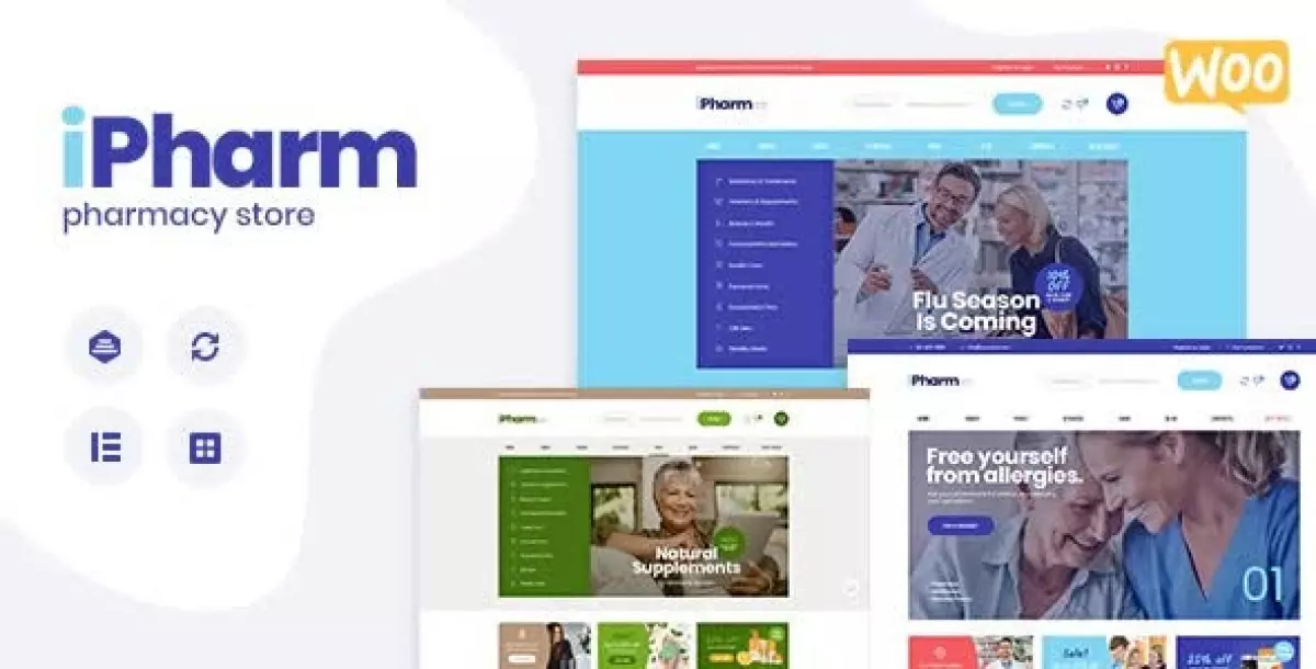 IPharm - Online Pharmacy & Medical WordPress Theme 1.0.1