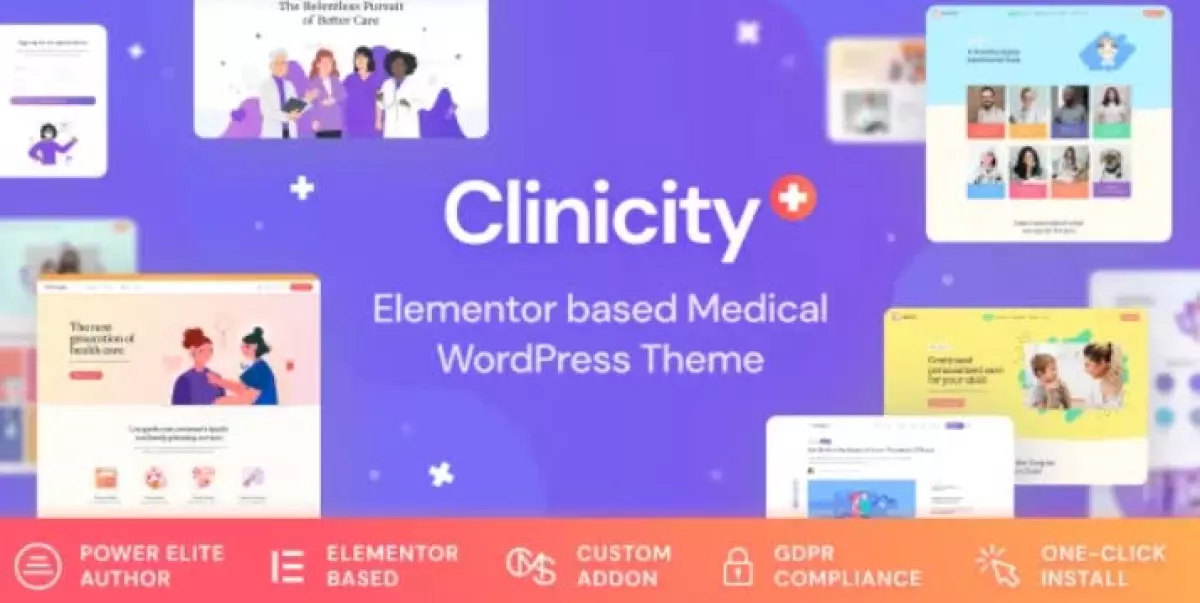 Clinicity - Health & Medical Elementor Theme