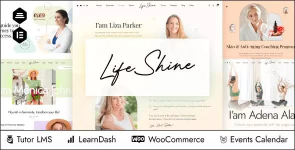 [WISH] Lifeshine - Coaching Online Courses WordPress