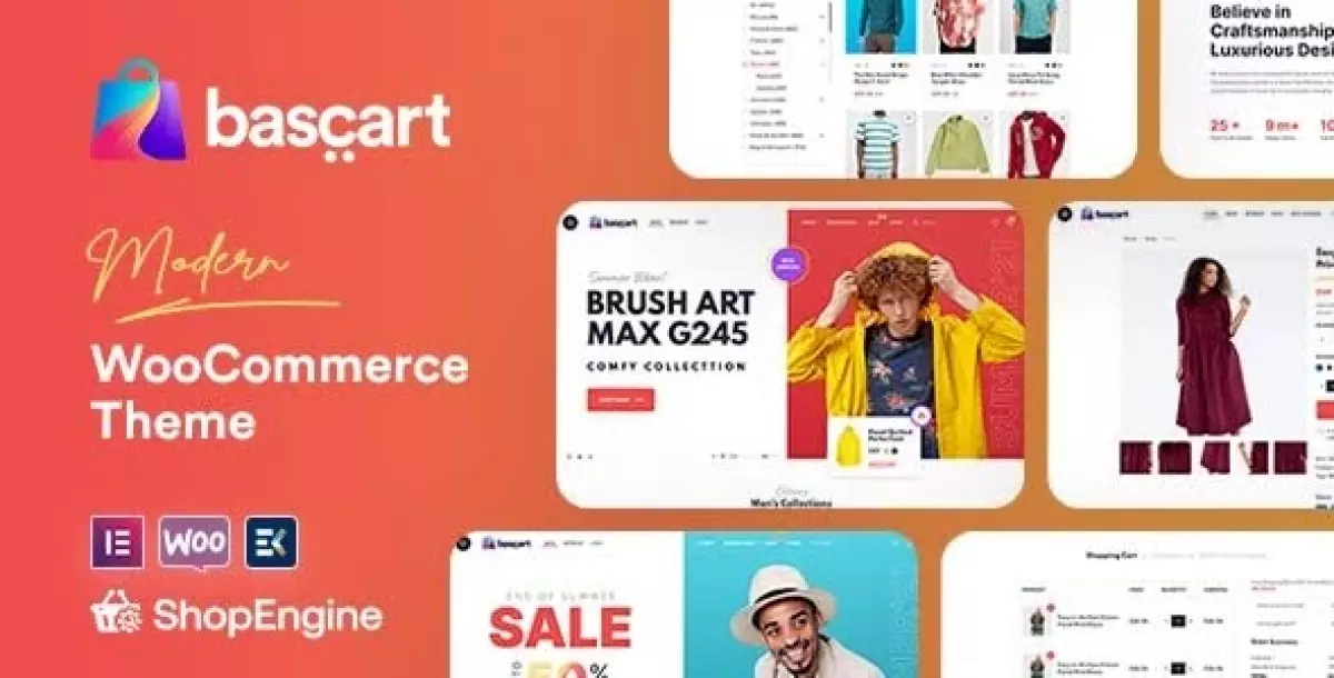 Bascart - Multivendor Marketplace & Woocommerce WordPress Theme with Builder