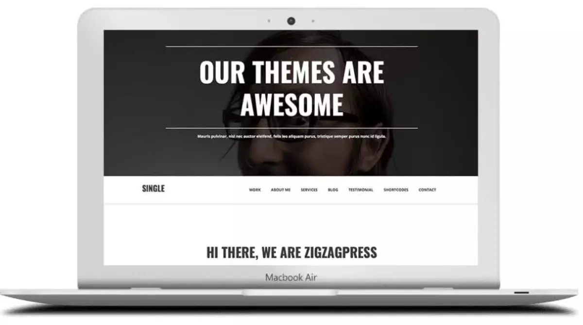 ZigZagPress Single WordPress Theme