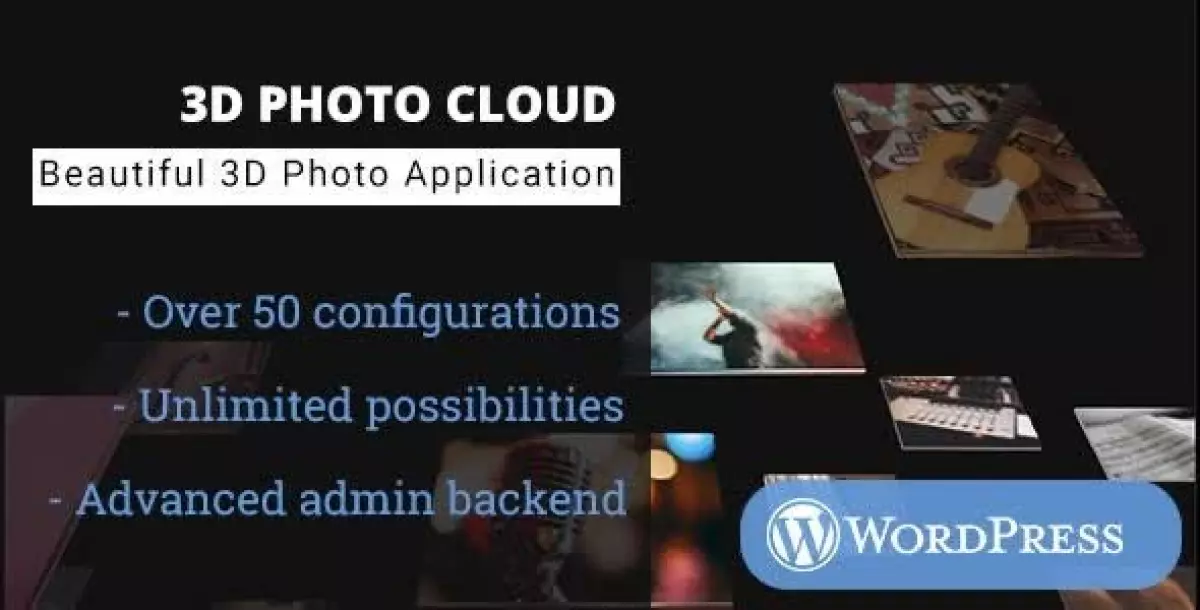 [WISH] 3D Photo Cloud - WordPress Media