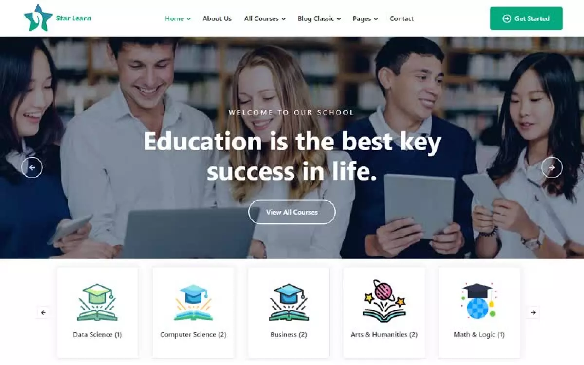 Star Learn - Educational and Online Course WordPress Theme