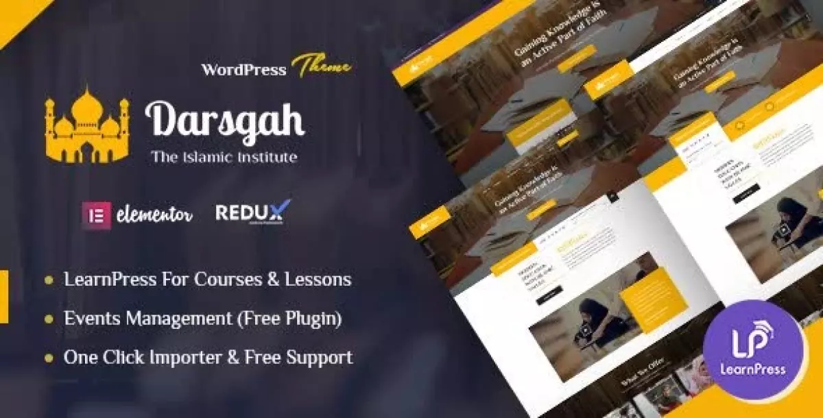 [WISH] Darsgah - Islamic Institute &amp; Education WordPress