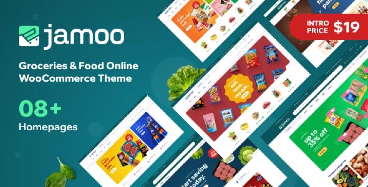 Jamoo - Groceries &amp; Food Online WooCommerce Theme