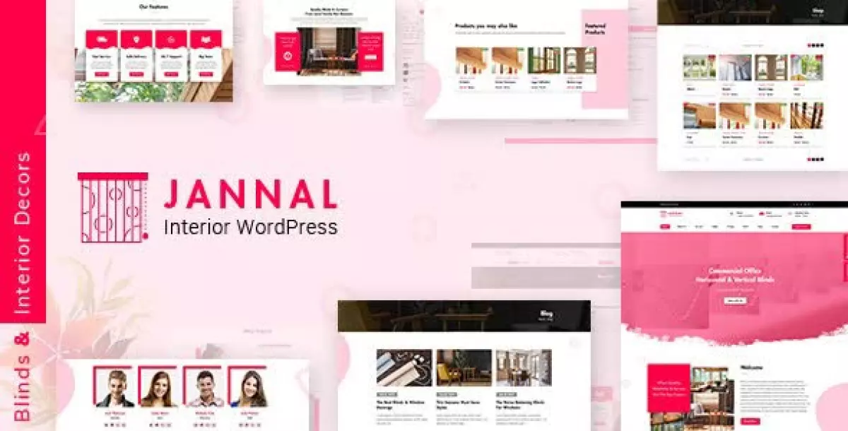 Jannal - Curtains & Doors WordPress Theme 2.1