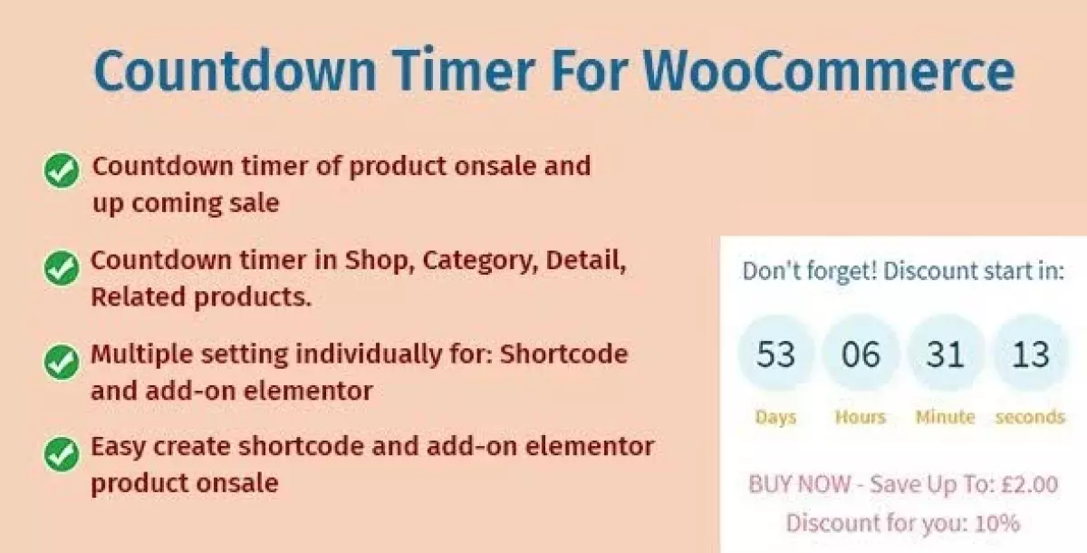 [WISH] Countdown Timer For