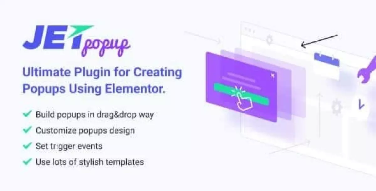 Jet Popup for Elementor [JetPlugins by Crocoblock]  2.0.2.1 