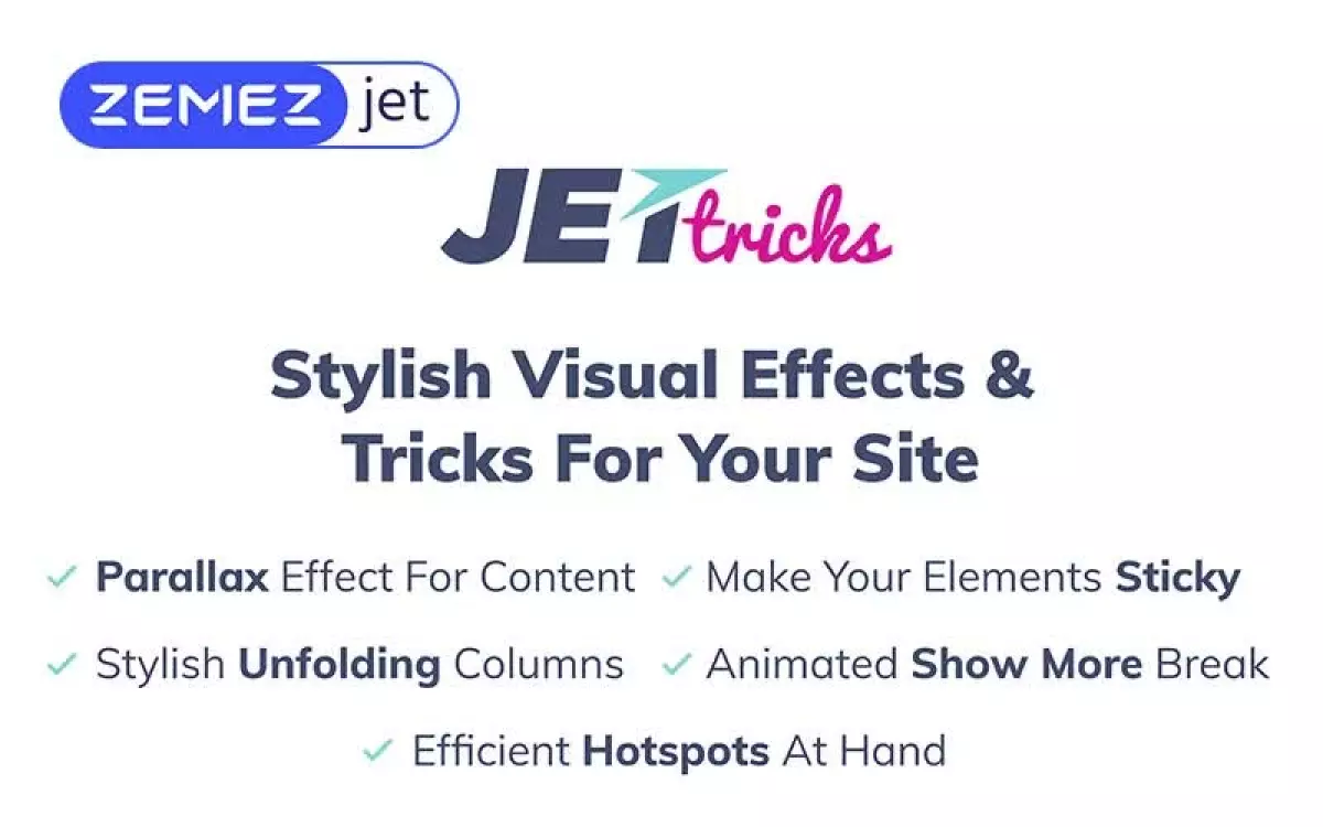 JetTricks - Visual Effects Addon for Elementor WordPress Plugin 1.4.8