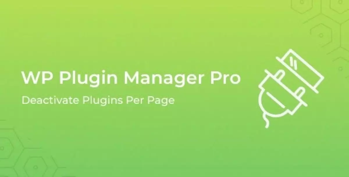 [WISH] WP Plugin Manager Pro - Deactivate plugins per