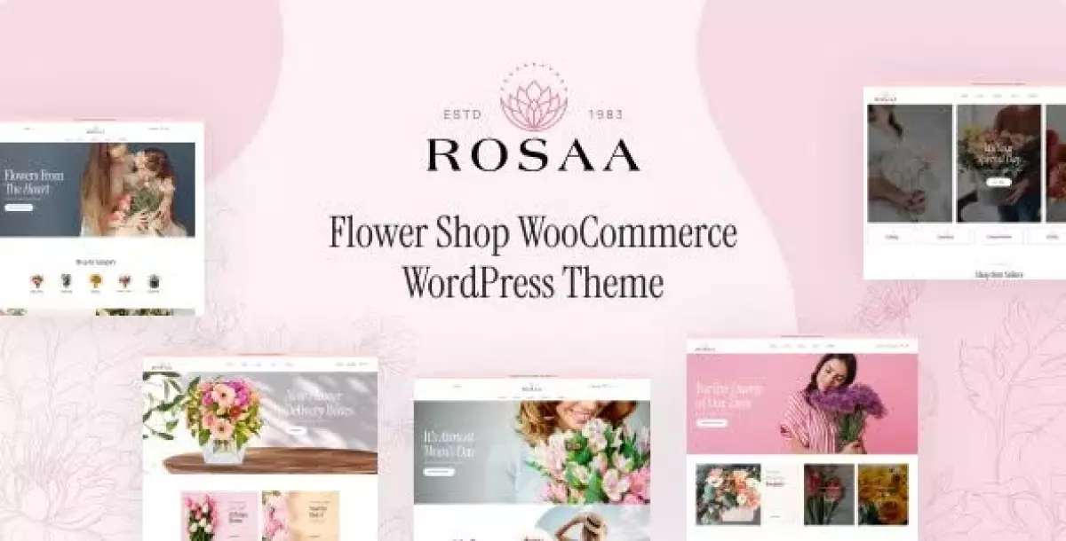 [WISH] Rosaa - Flower Shop WordPress