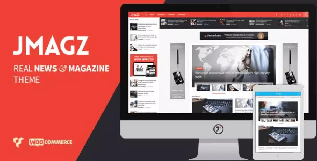 JMagz - Tech News Review Magazine WordPress Theme