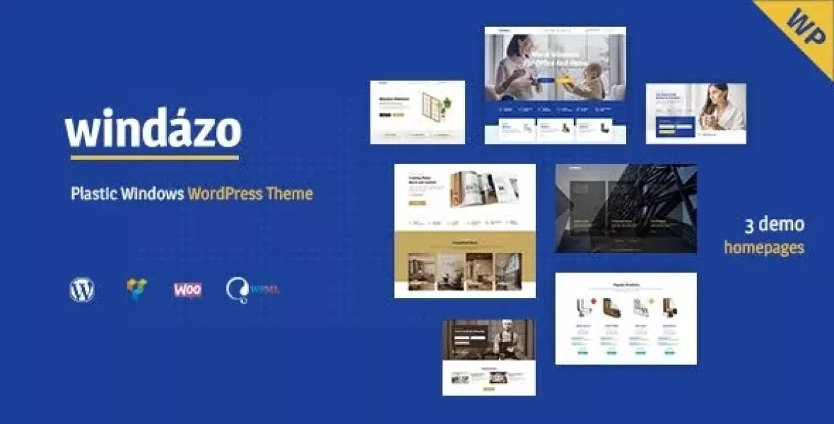 Windazo - Plastic Windows and Doors WordPress Theme