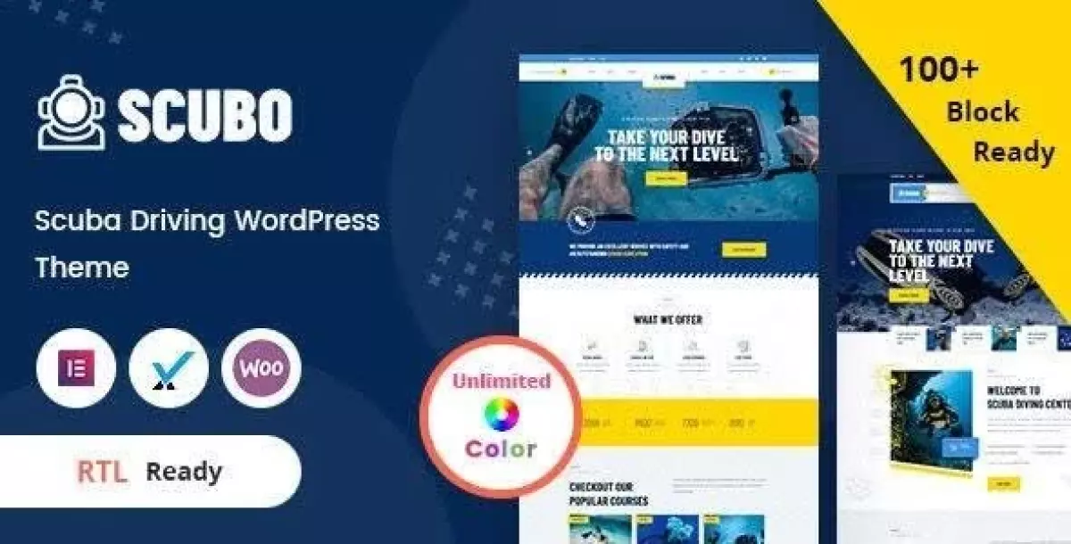 [WISH] Scubo - Scuba Diving Centre WordPress Theme +