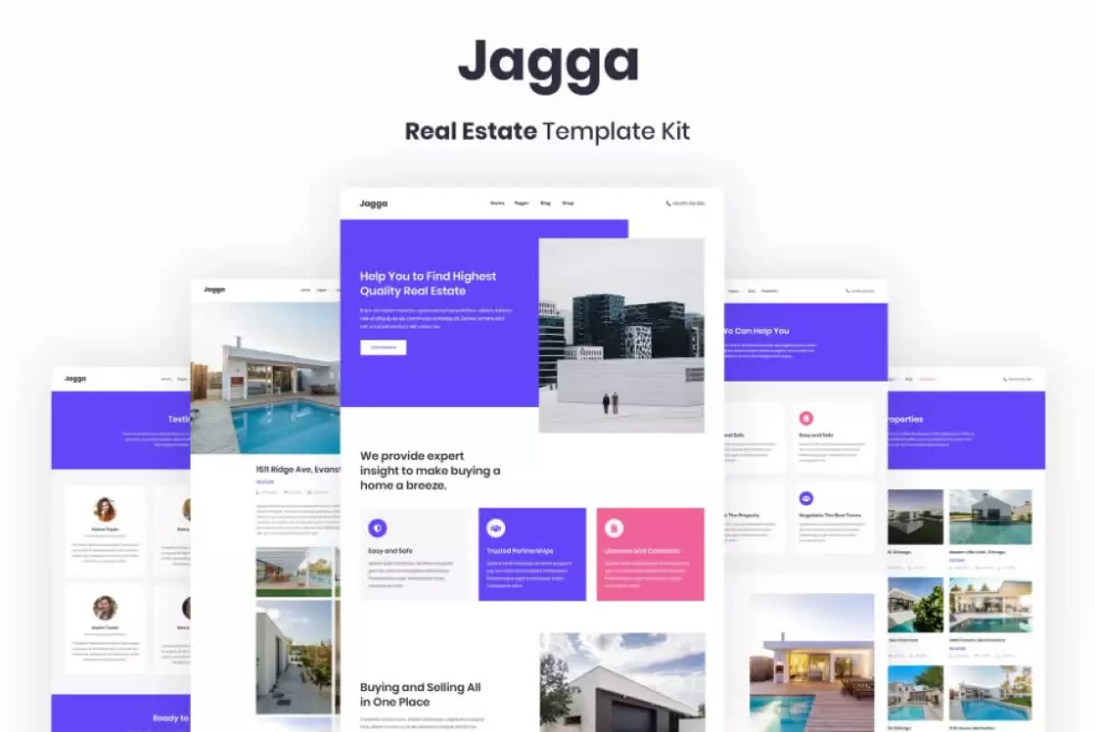 Jagga – Real Estate Template