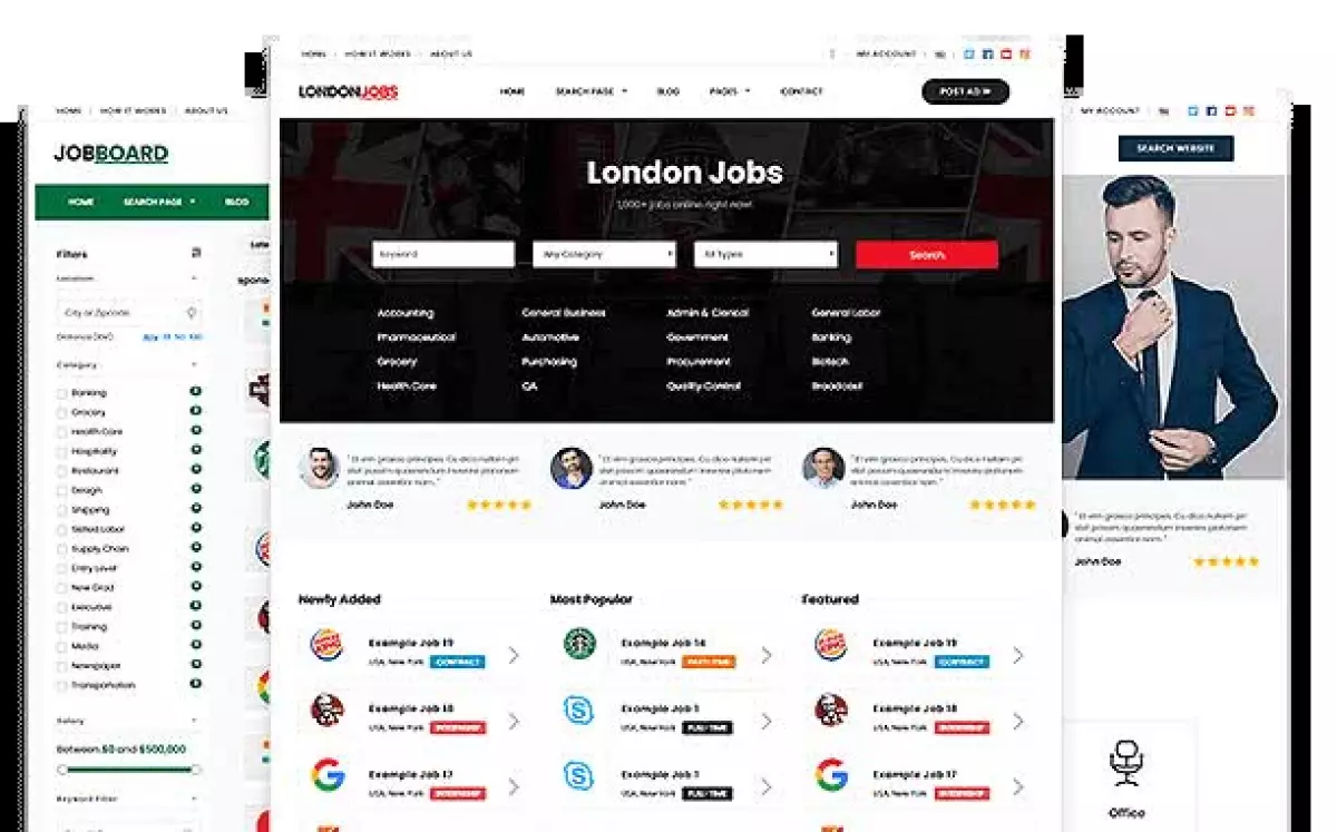 PremiumPress Job Board Theme