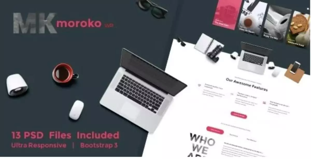 Moroko – Creative Bootstrap Responsive WordPress Theme