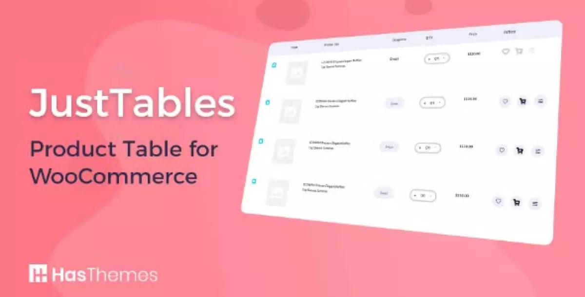 JustTables Pro – WooCommerce Product Table 1.4.4 