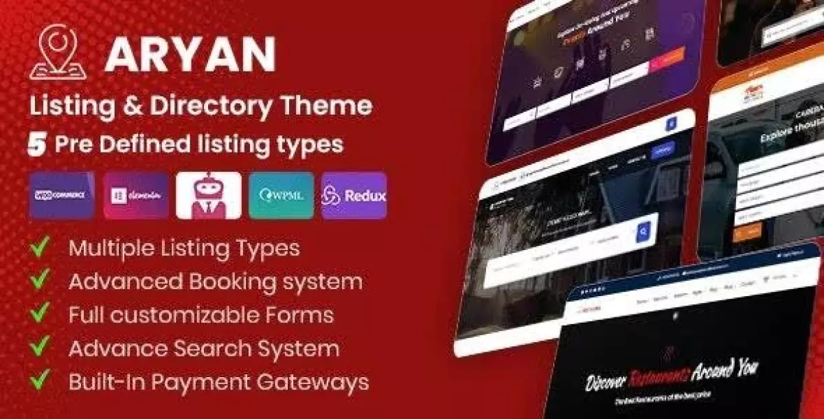 [WISH] Aryan - Listing &amp; Directory WordPress