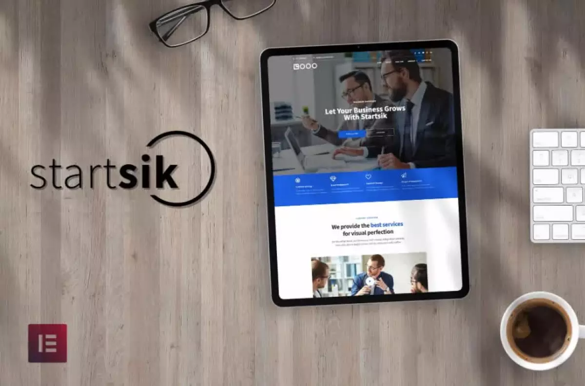 Startsik - Startup Business Elementor Template