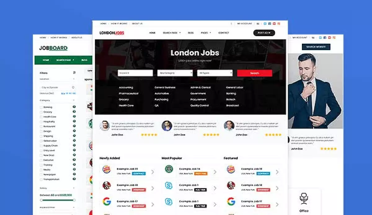 PremiumPress Jobs Board Theme