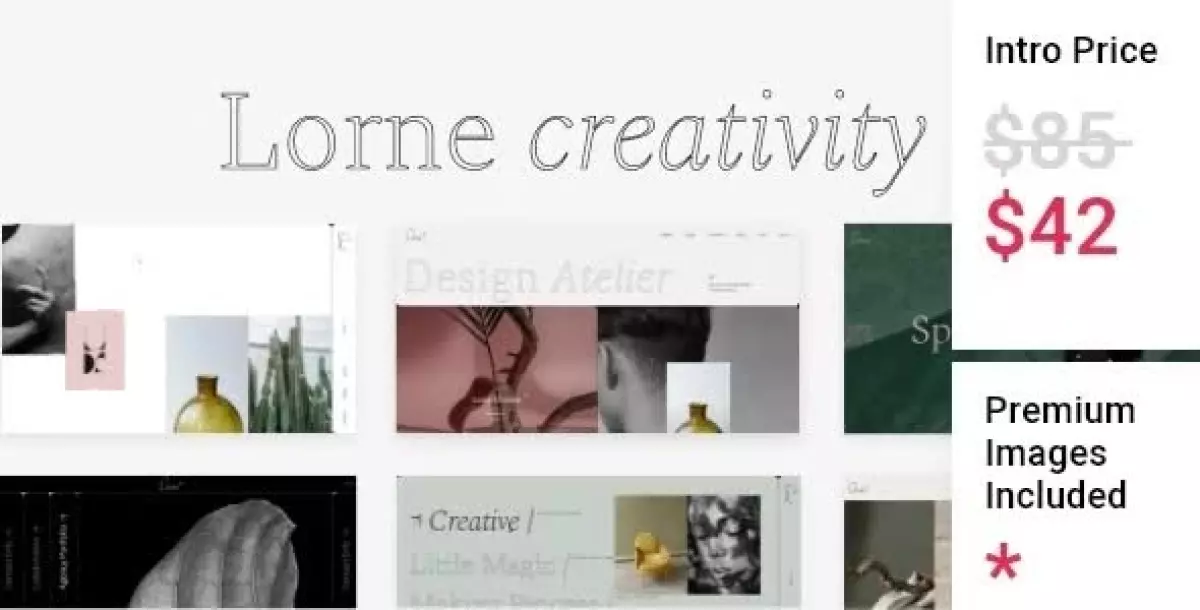 Lorne - Creative Portfolio Theme