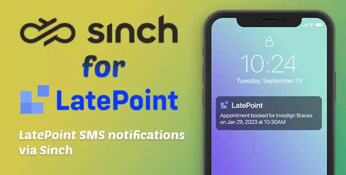 [WISH] Sinch for LatePoint (SMS