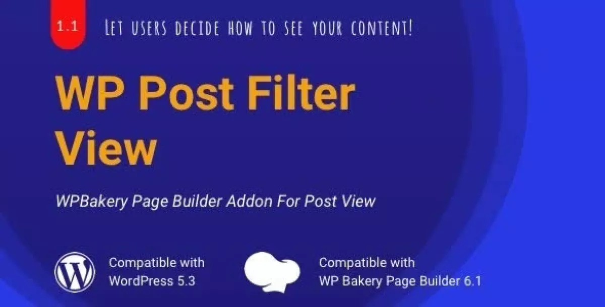 [WISH] WP Post Filter View | WPBakery List/Grid View