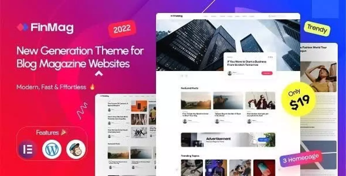 [WISH] FinMag - Modern Magazine WordPress