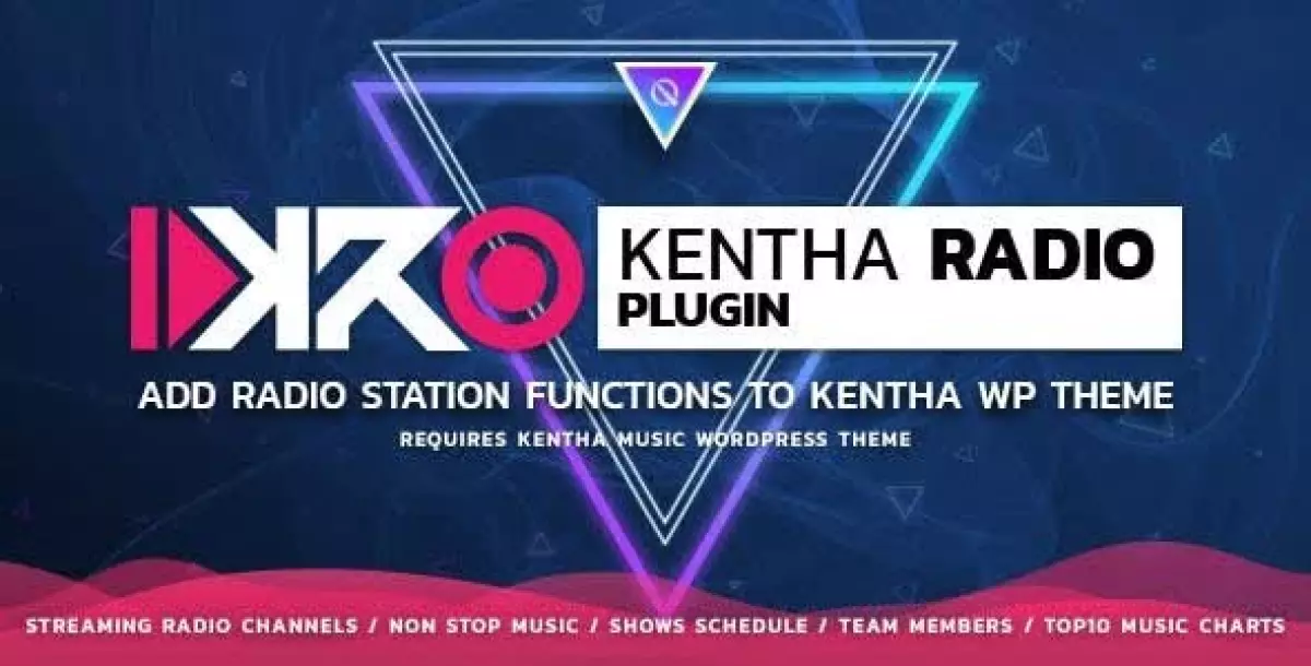 KenthaRadio - Addon for Kentha Music WordPress Theme To Add Radio Station and Schedule Functionality 2.0.4