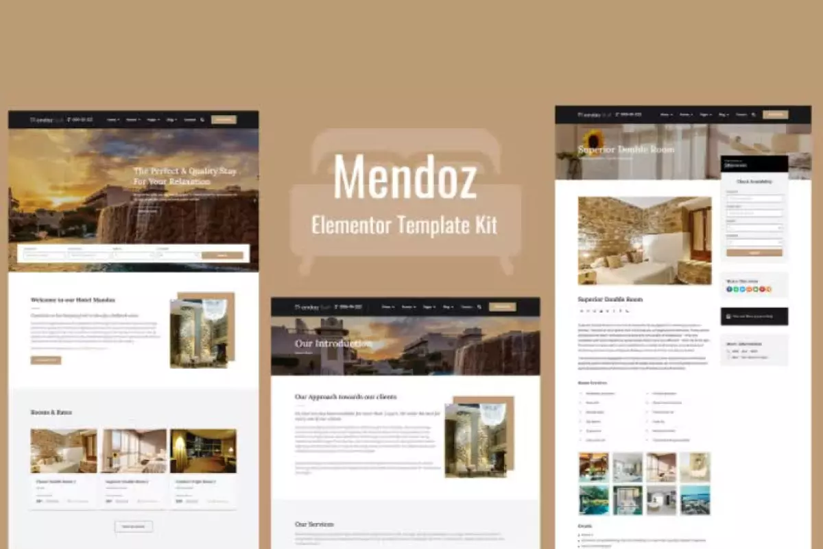 Mendoz - Hotel & Travel Template