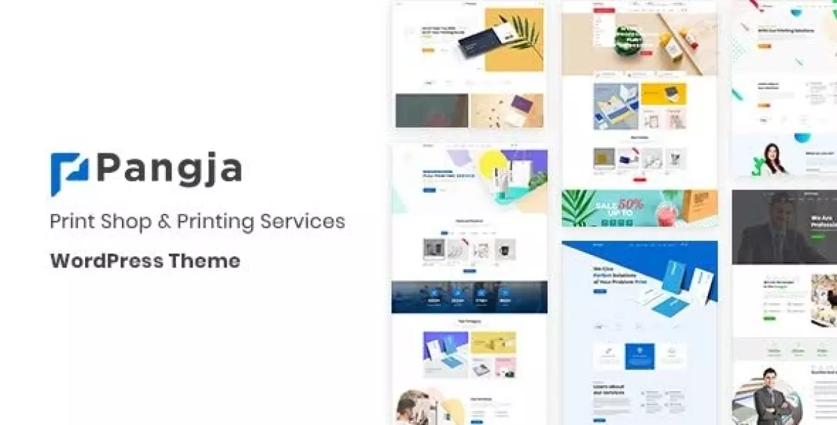 Pangja - Print Shop WordPress theme