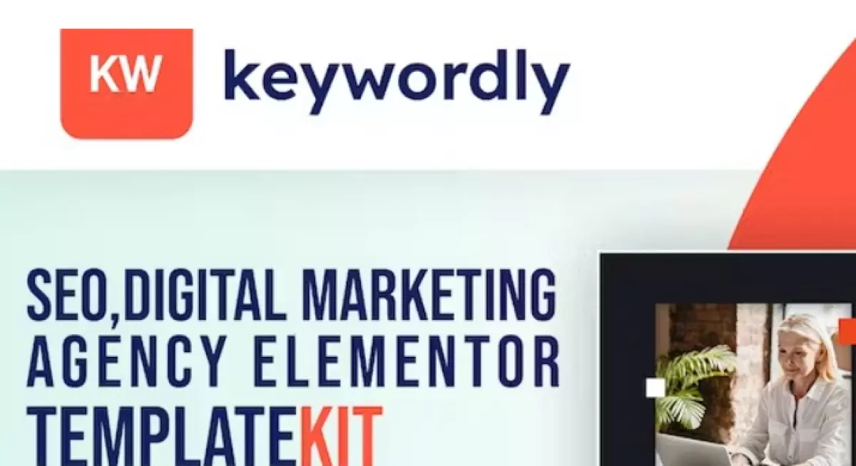 Keywordly – Digital Marketing Agency Elementor Template Kit