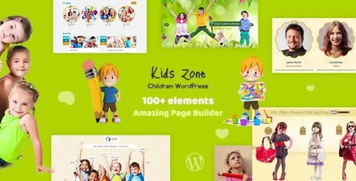 Kids Zone - Children WordPress Theme 5.4